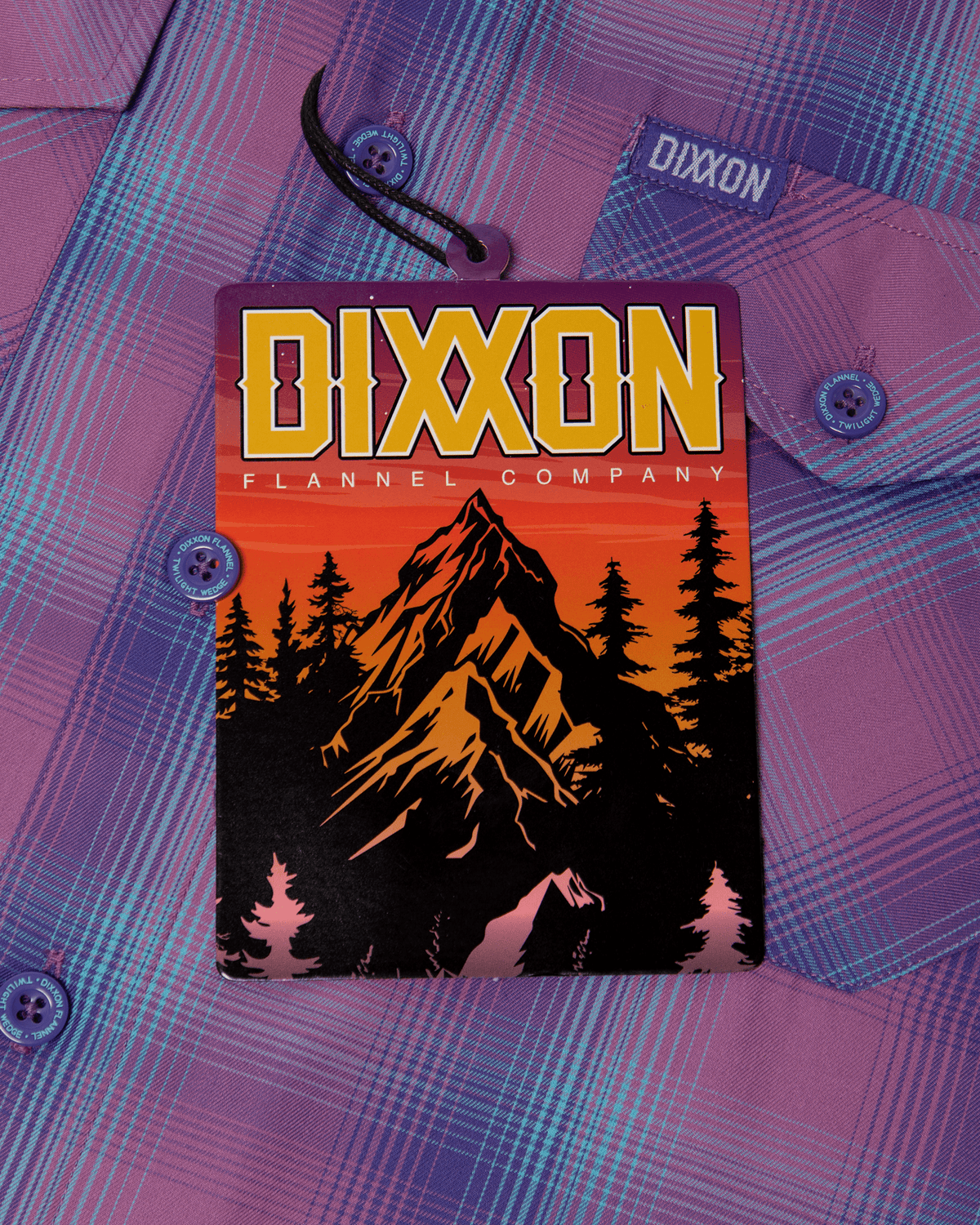 Twilight Wedge Bamboo Long Sleeve - Dixxon Flannel Co. view 10