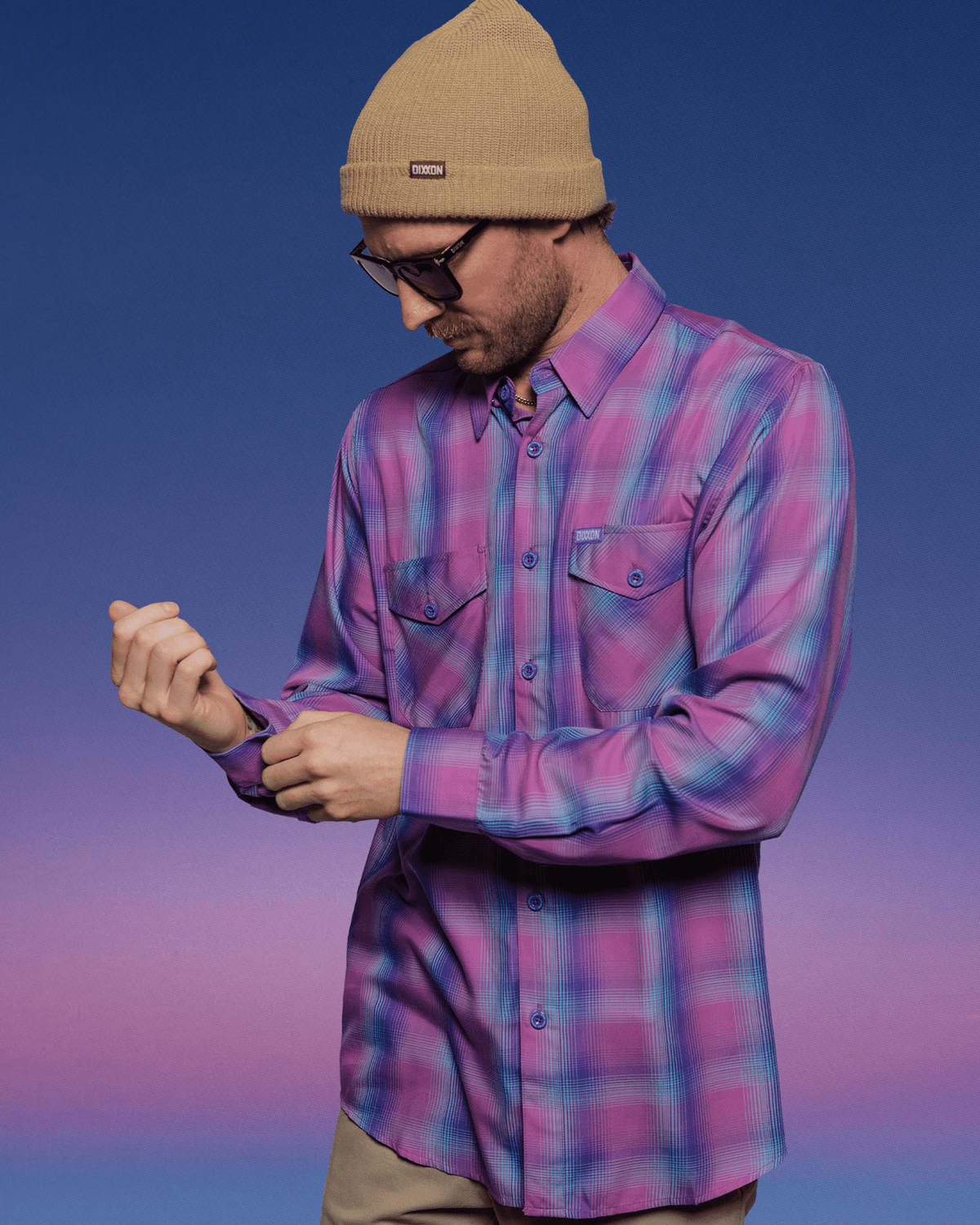 Twilight Wedge Bamboo Long Sleeve - Dixxon Flannel Co. view 8