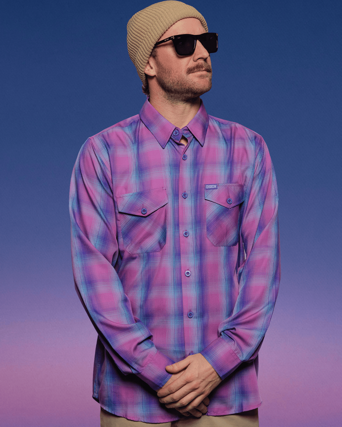 Twilight Wedge Bamboo Long Sleeve - Dixxon Flannel Co. view 1