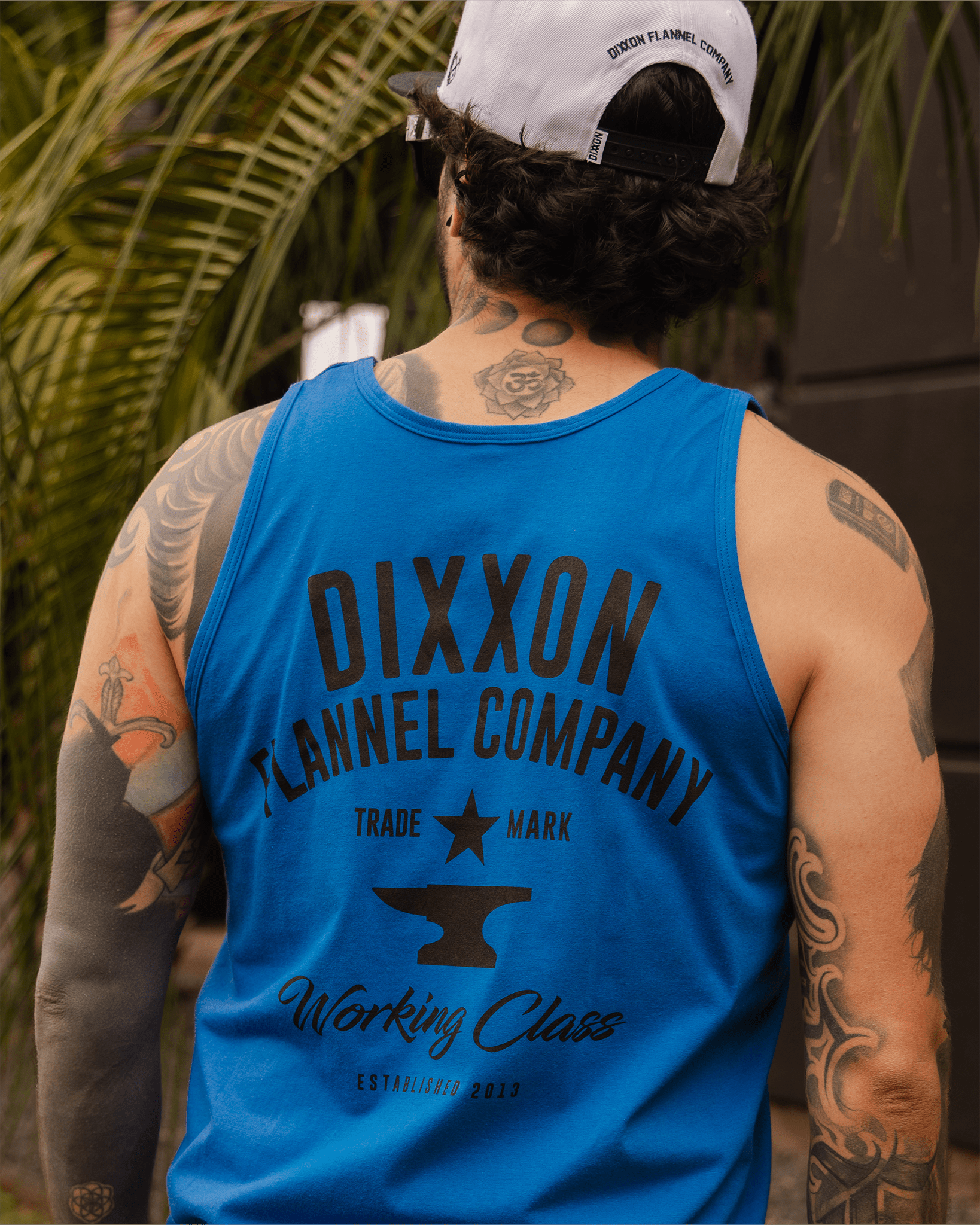 Union Tank - Royal Blue - Dixxon Flannel Co. view 2