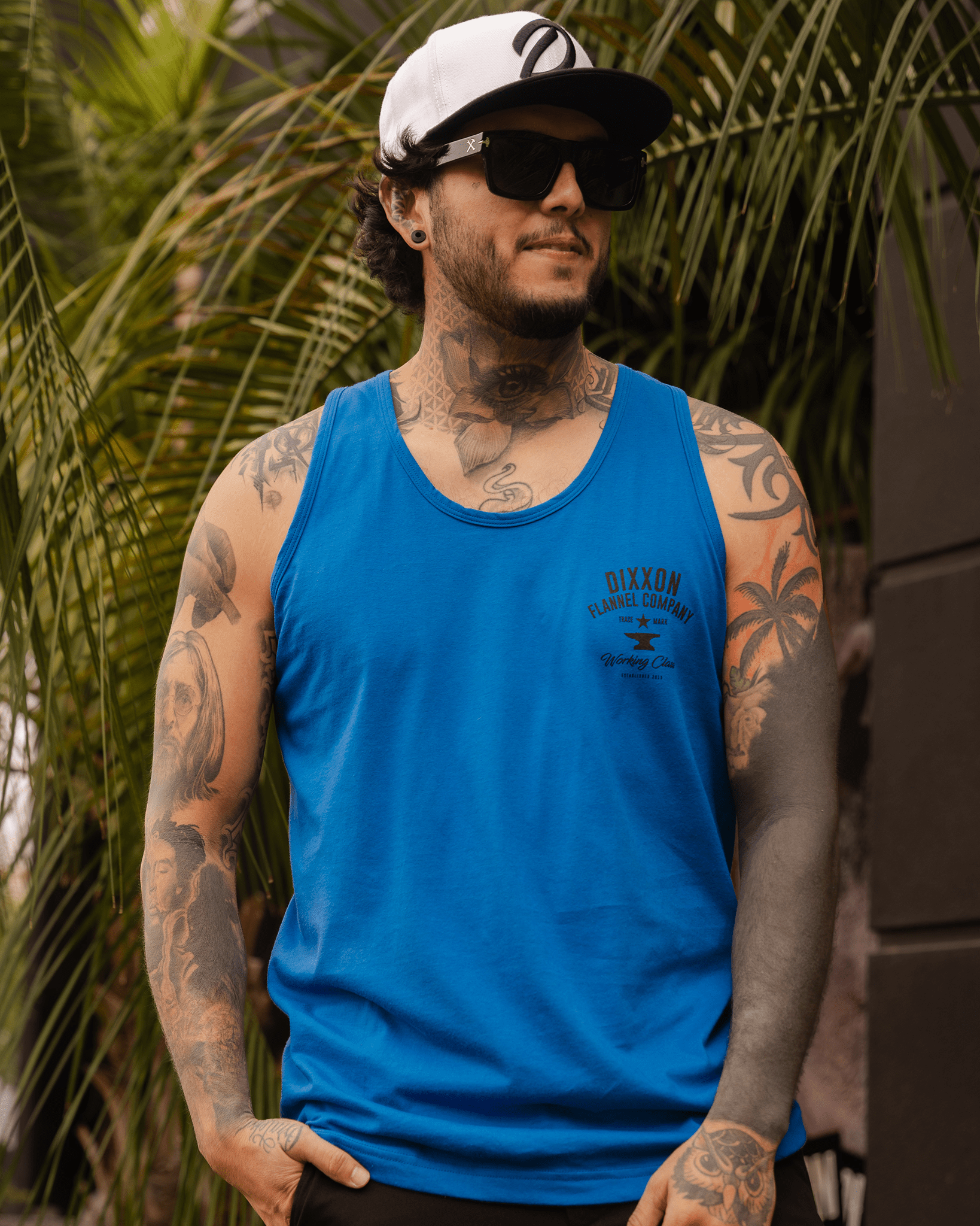 Union Tank - Royal Blue - Dixxon Flannel Co. view 5