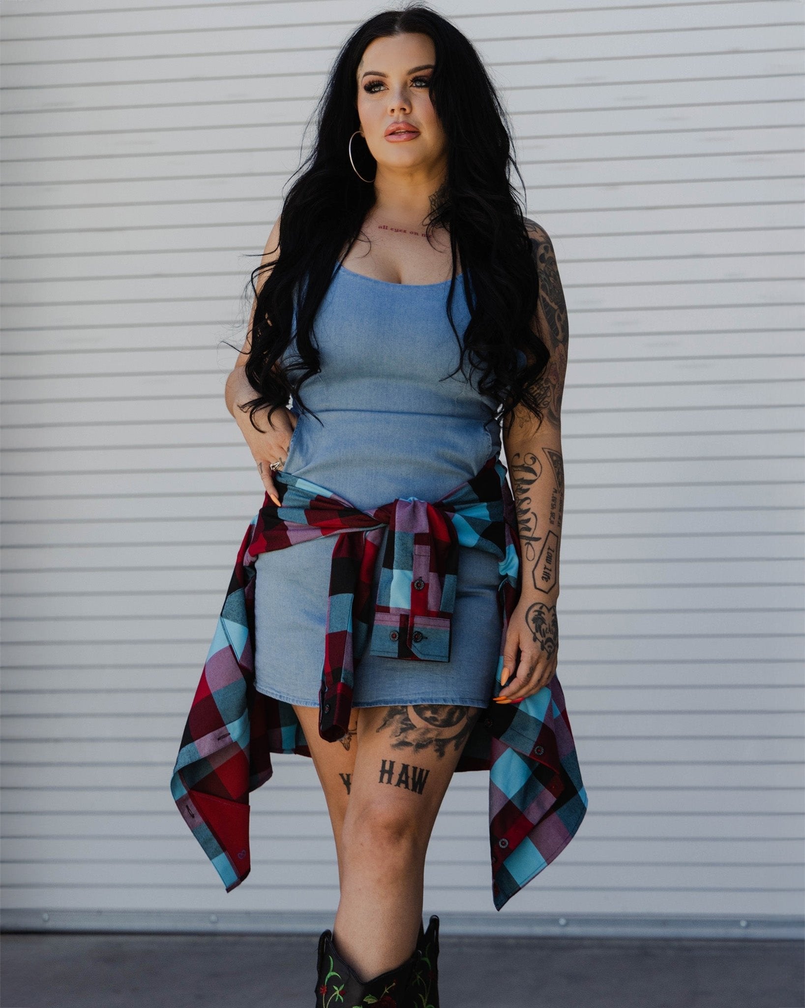Uptown Dress - Blue Denim - Dixxon Flannel Co.