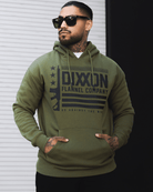 Us Against The World Pullover Hoodie - O.D. Green & Black - Dixxon Flannel Co.