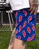 Voltage Boardshorts - Red, White, & Blue - Dixxon Flannel Co.
