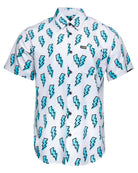 Voltage Party Shirt - Gray & Blue - Dixxon Flannel Co.
