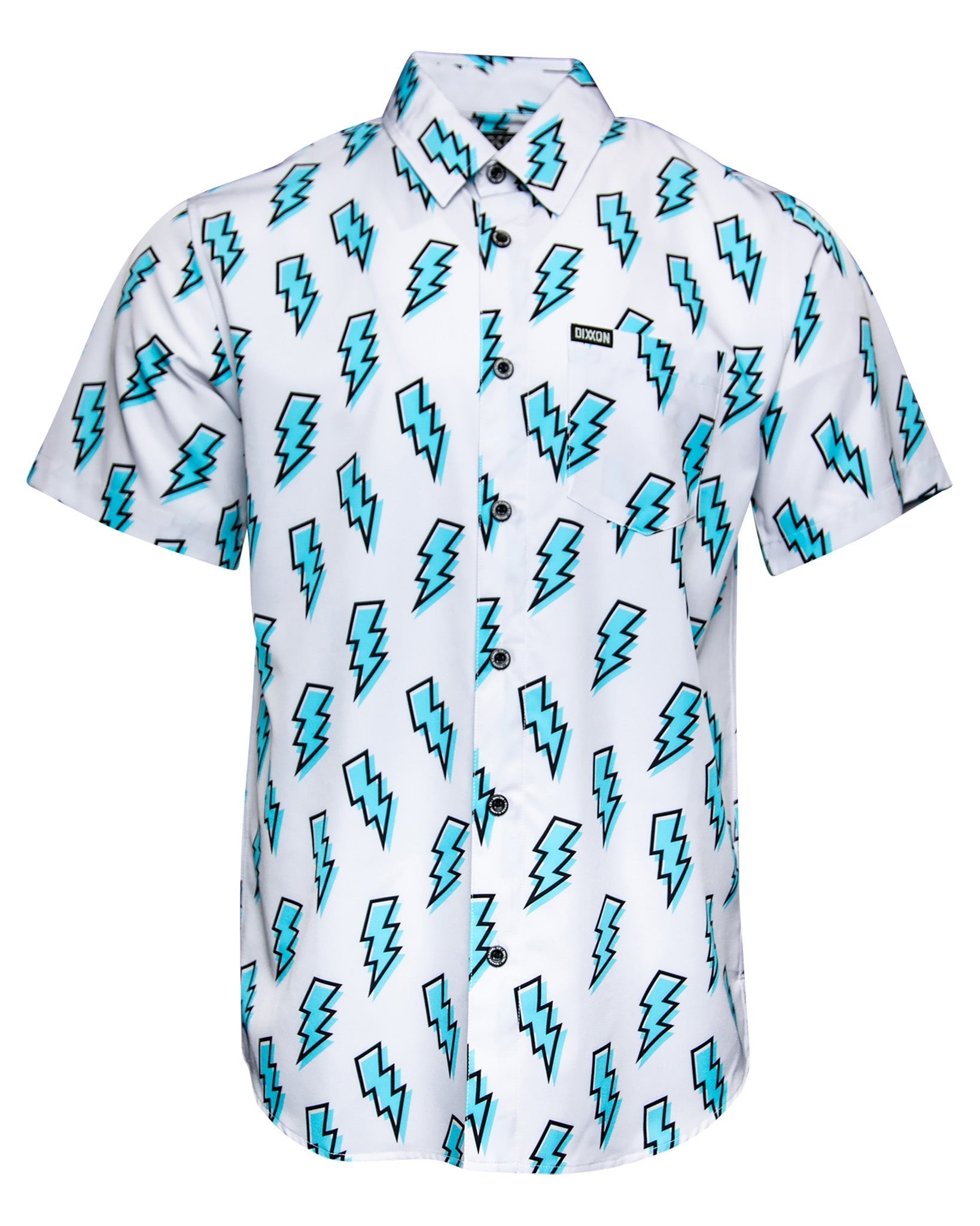 Voltage Party Shirt - Gray & Blue - Dixxon Flannel Co.