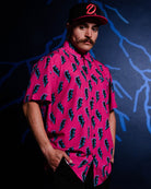 Voltage Party Shirt - Pink & Black - Dixxon Flannel Co.