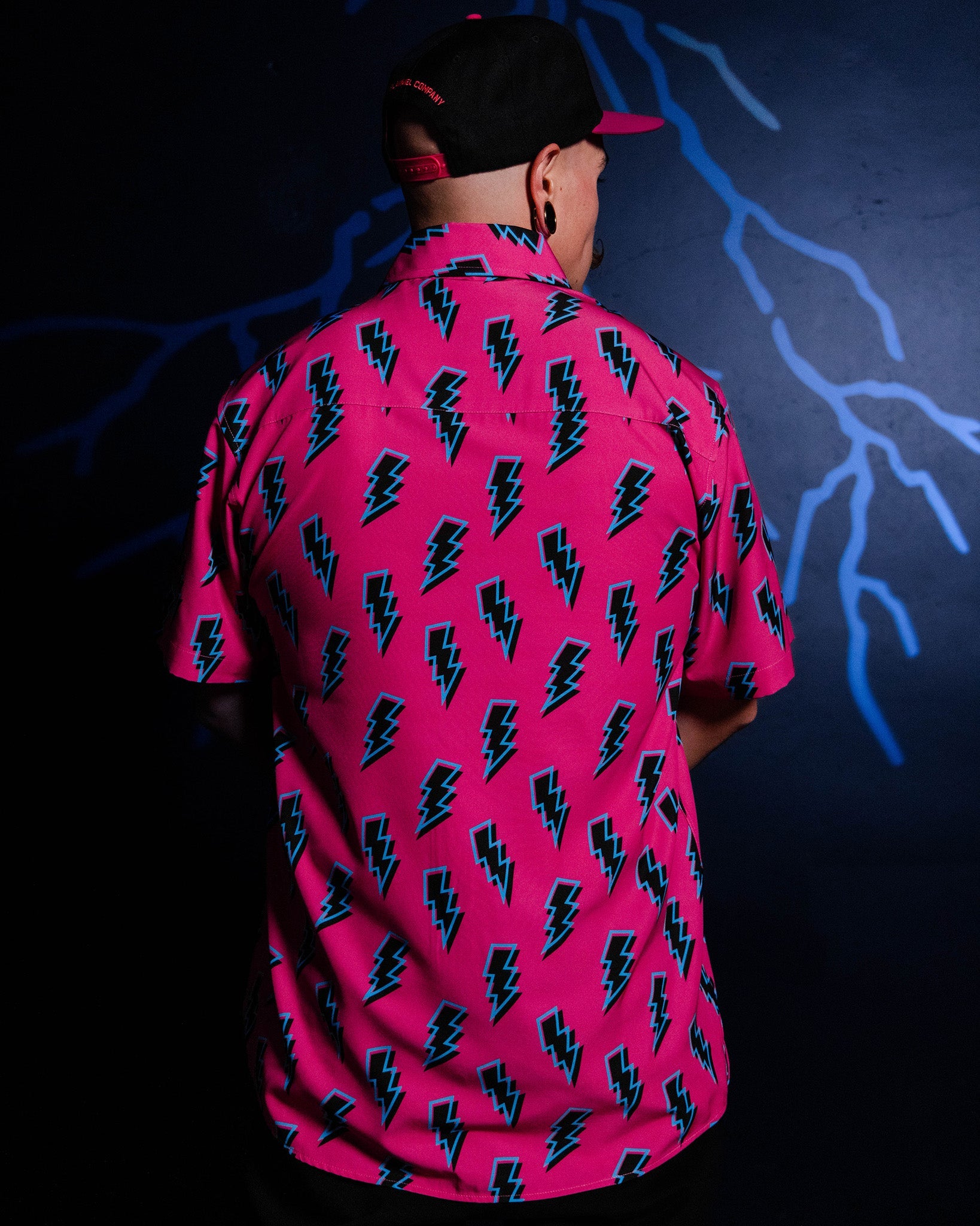 Voltage Party Shirt - Pink & Black - Dixxon Flannel Co.