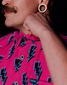 Voltage Party Shirt - Pink & Black - Dixxon Flannel Co.