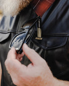 Walker Leather Vest - Black - Dixxon Flannel Co.
