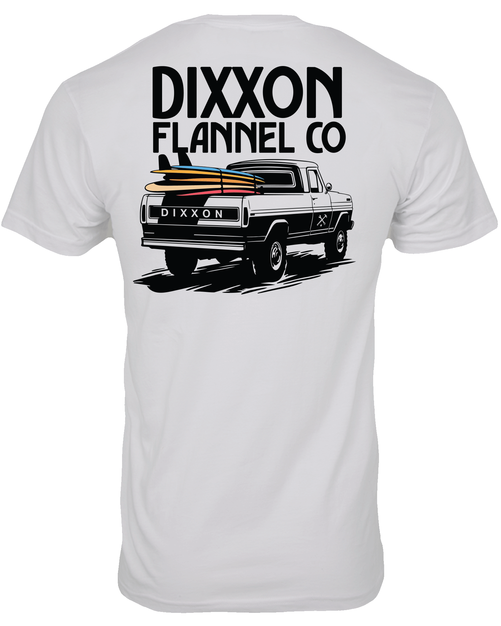 Wave Hunter T - Shirt - White - Dixxon Flannel Co.