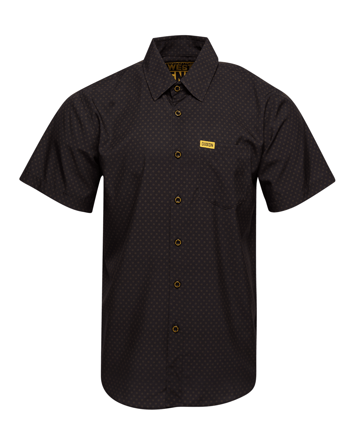 West End Party Shirt - Black & Gold - Dixxon Flannel Co. view 2