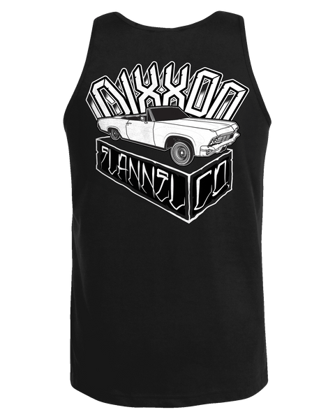 トップス jonnlynx block check tank GK Color Block Tank