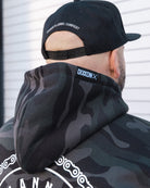 White Chain Driven Zip Up Hoodie - Black Camo - Dixxon Flannel Co.