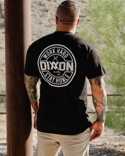 Men's White Corpo T-Shirt - Black | Dixxon Flannel Co.