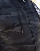 White Corpo Zip Up Hoodie - Black Camo - Dixxon Flannel Co.