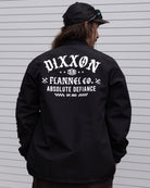 White Cruz Coaches Jacket - Black - Dixxon Flannel Co.