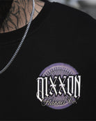 White Decadence Crewneck Sweatshirt - Black - Dixxon Flannel Co.