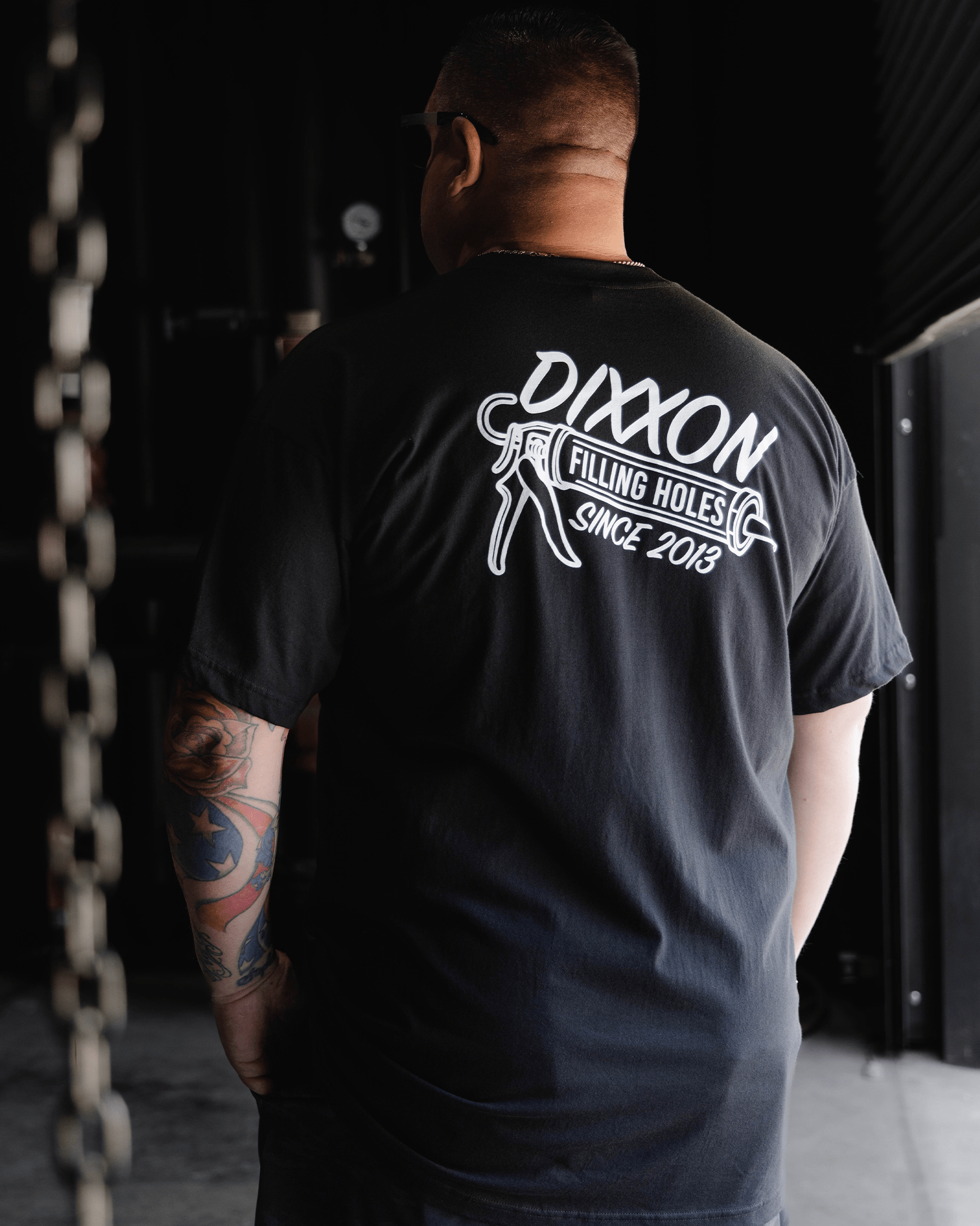 White Filler T-Shirt - Black - Dixxon Flannel Co.