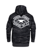 White Forged Zip Up Hoodie - Black Camo - Dixxon Flannel Co.