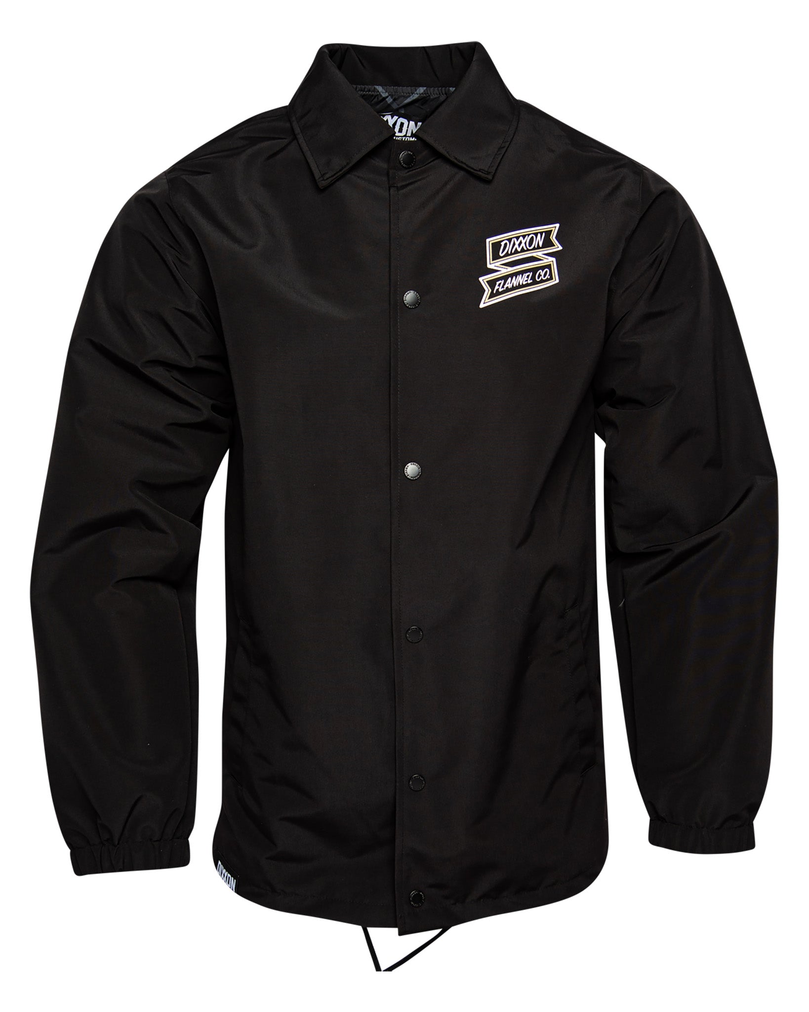 White & Gold Ignite Coaches Jacket - Black - Dixxon Flannel Co.