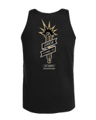 White & Gold Ignite Tank - Black - Dixxon Flannel Co.