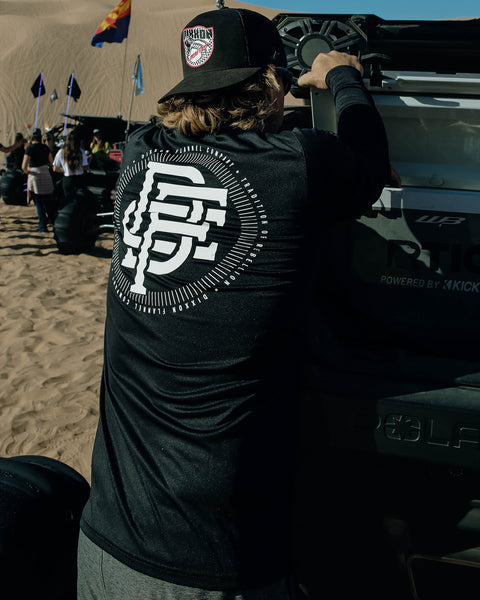 Men's White Icon UV Long Sleeve T-Shirt - Black | Dixxon Flannel Co.