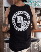 White Stars Tank - Black - Dixxon Flannel Co.