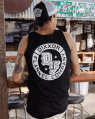 White Stars Tank - Black - Dixxon Flannel Co.