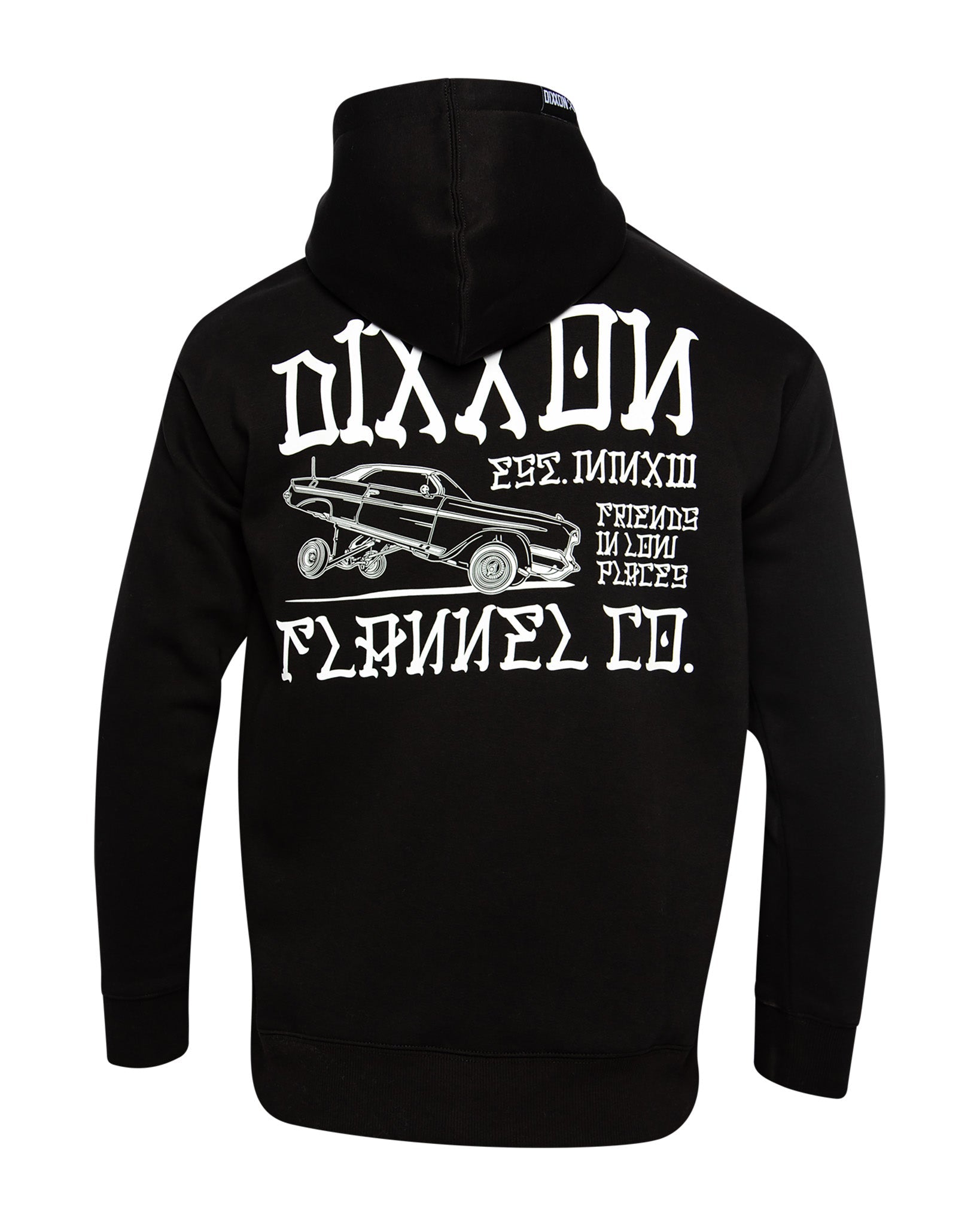 White Stink Bug Pullover Hoodie - Black | Dixxon Flannel Co.