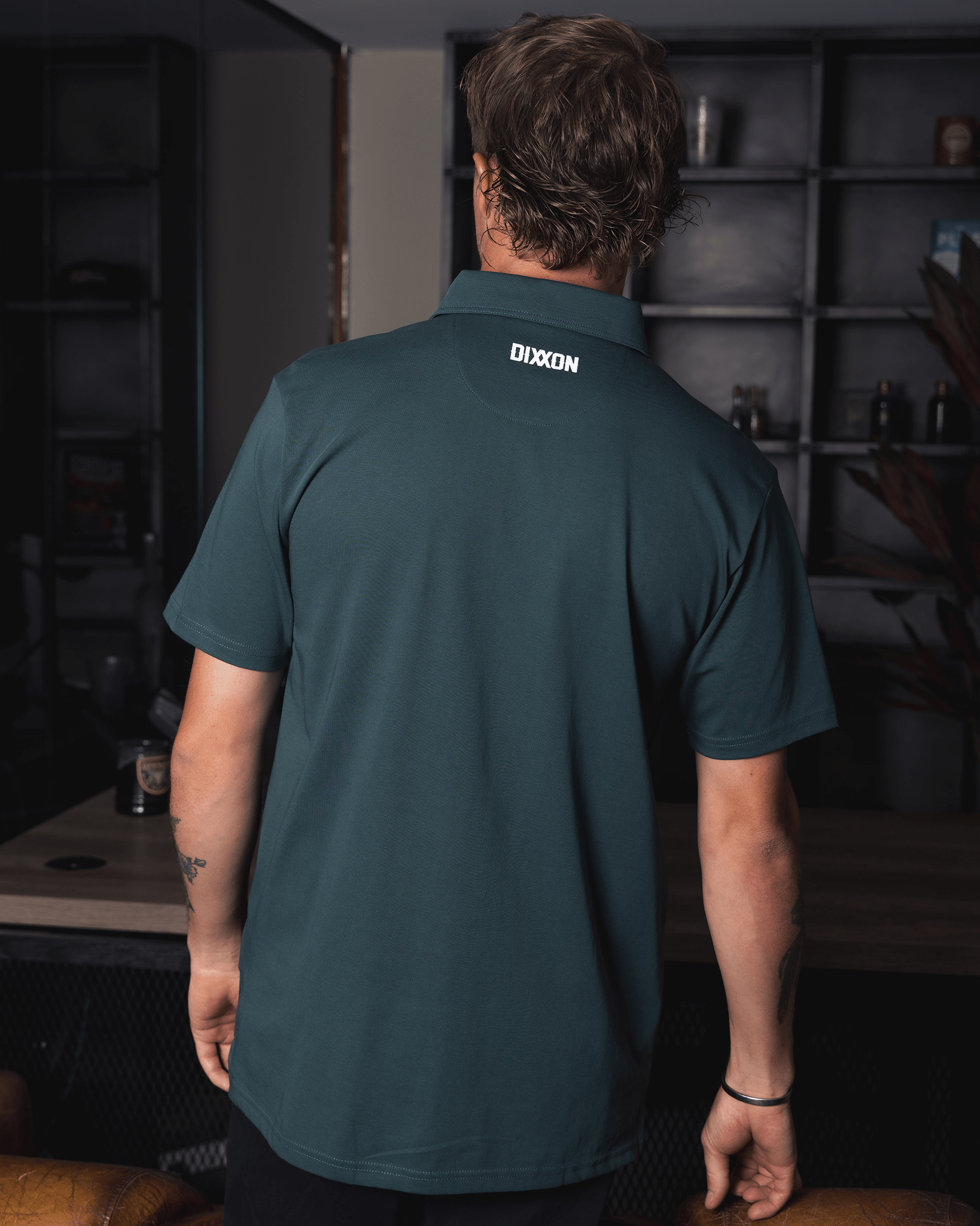 White Stripe Premium Polo - Green - Dixxon Flannel Co. view 6