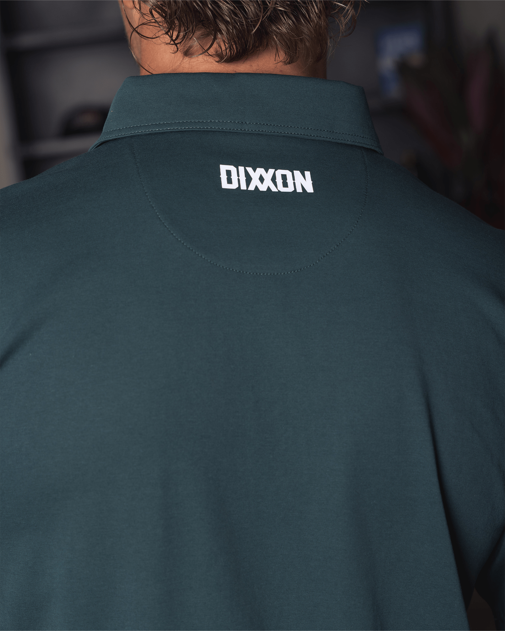 White Stripe Premium Polo - Green - Dixxon Flannel Co. view 7