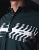White Stripe Premium Polo - Green - Dixxon Flannel Co.