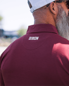 White Stripe Premium Polo - Red - Dixxon Flannel Co.