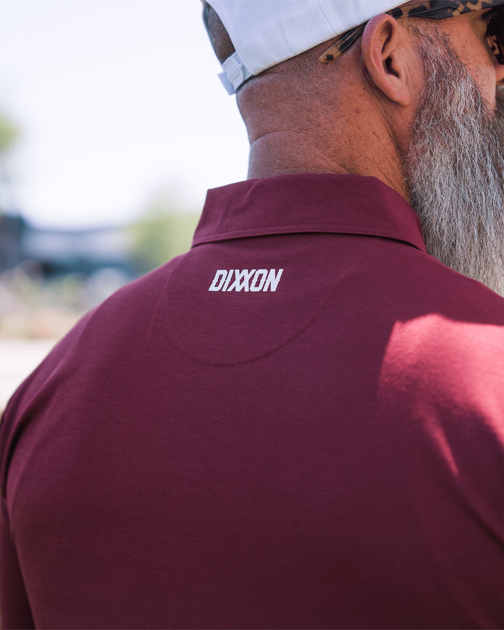 White Stripe Premium Polo - Red - Dixxon Flannel Co. view 6
