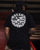 White Unchained T-Shirt - Black - Dixxon Flannel Co.