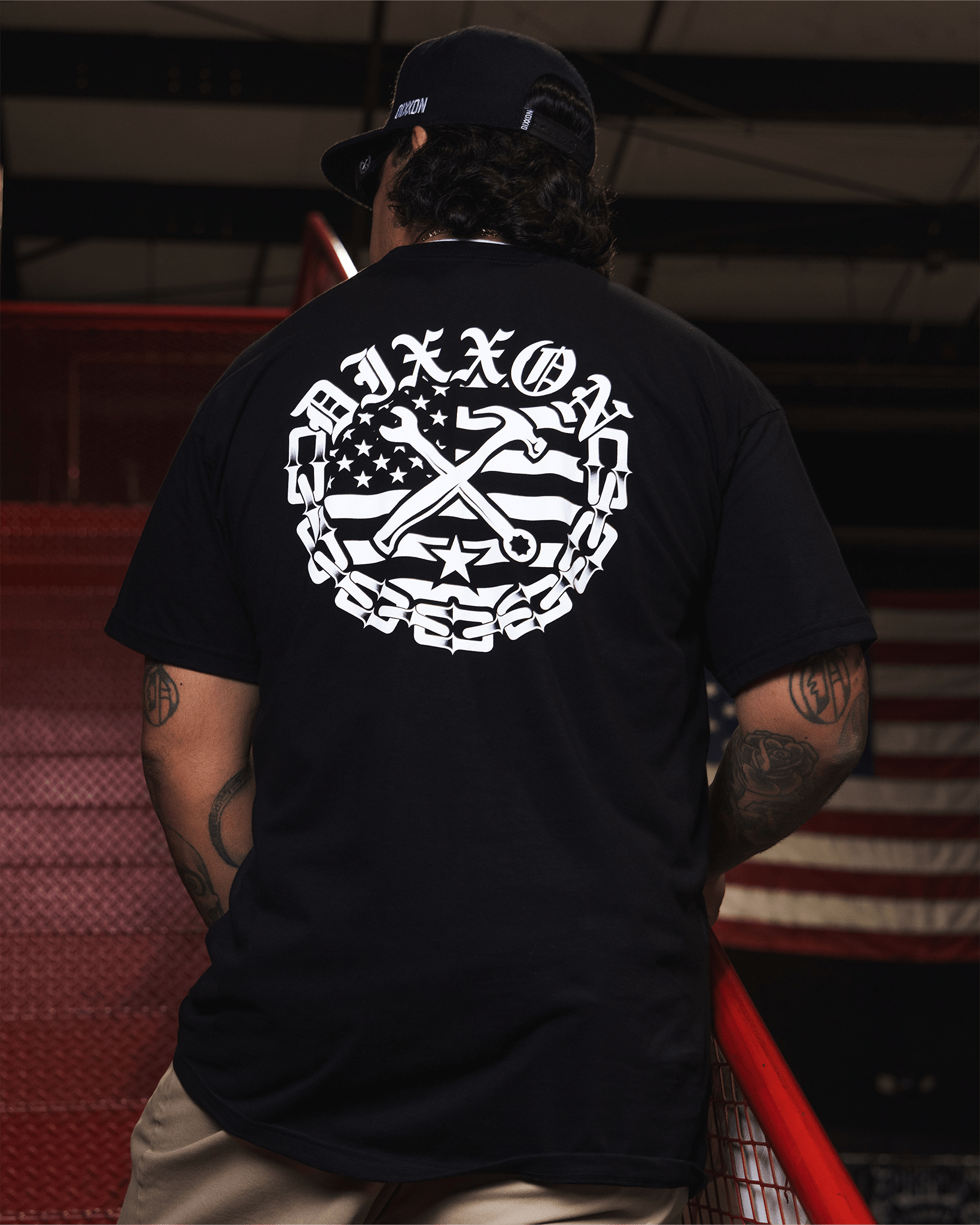 White Unchained T-Shirt - Black - Dixxon Flannel Co.