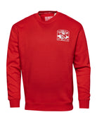 White Vaquero Crewneck Sweatshirt - Red - Dixxon Flannel Co.