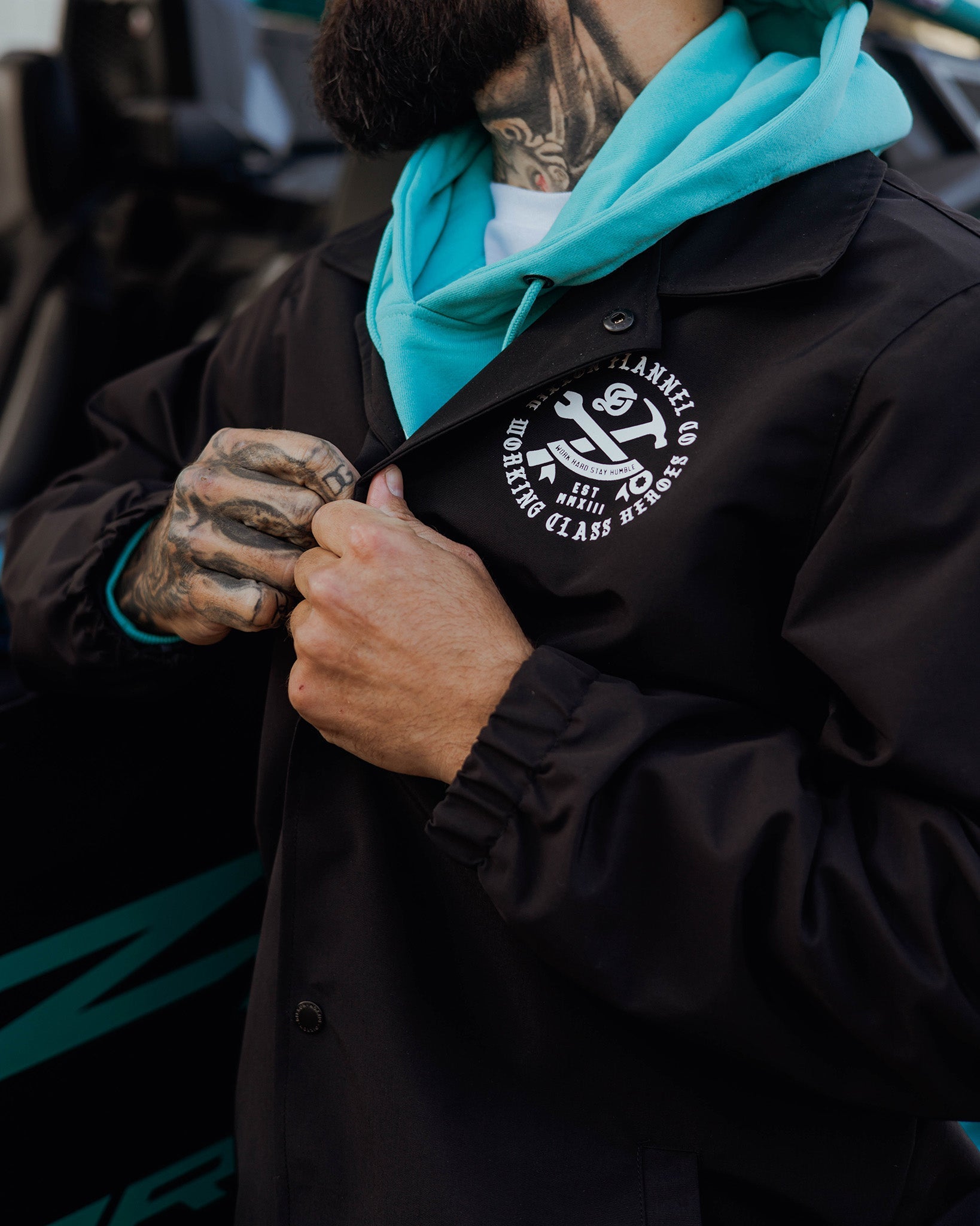 Dixxon Black Jacket: Shop the White Working Class Style