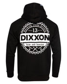 White Working Class Gear Pullover Hoodie - Black - Dixxon Flannel Co.