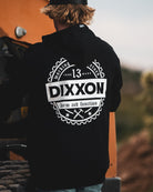 White Working Class Gear Zip Up Hoodie - Black - Dixxon Flannel Co.