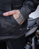 White Working Class Pullover Hoodie - Black Camo - Dixxon Flannel Co.