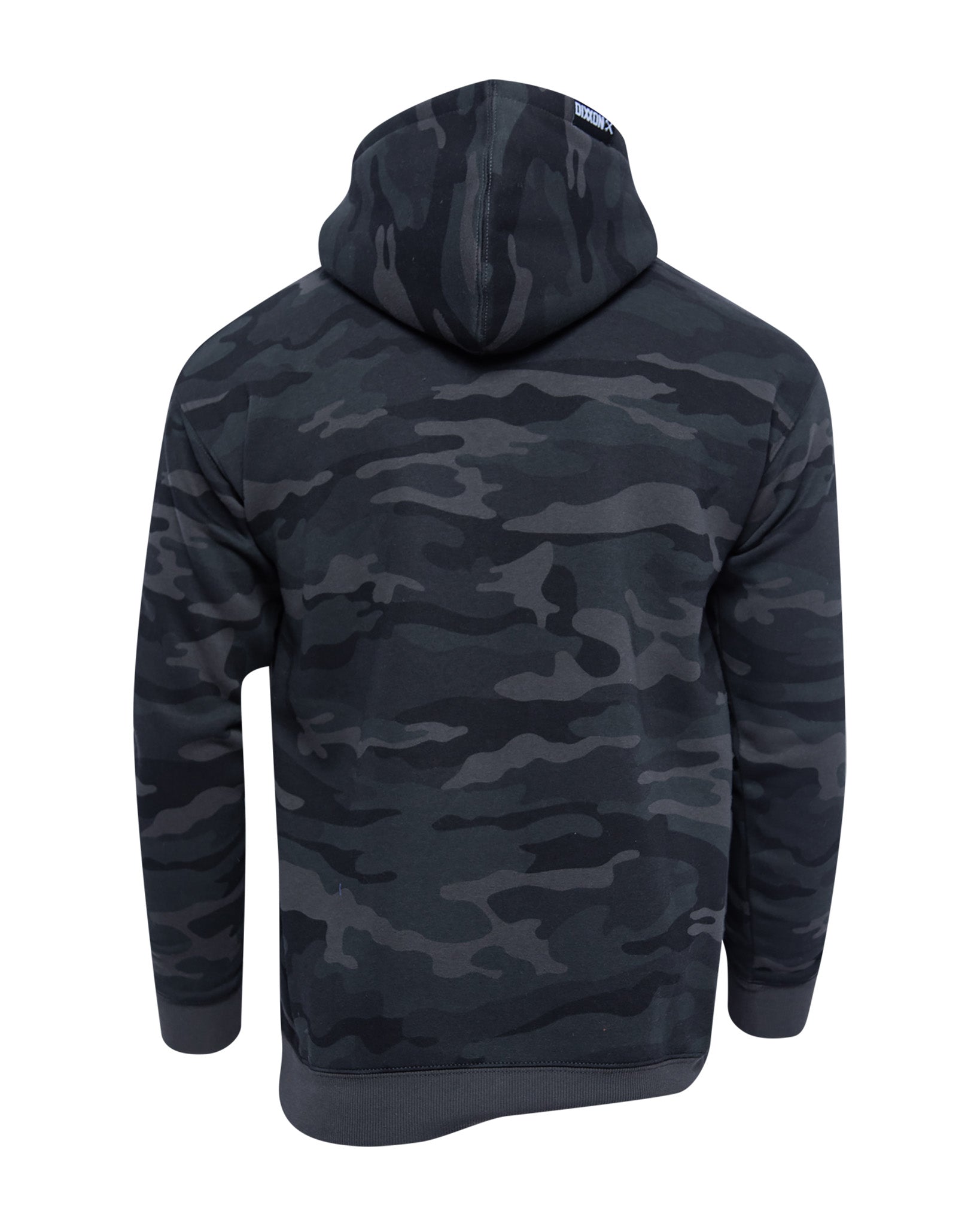 White Working Class Pullover Hoodie - Black Camo - Dixxon Flannel Co.