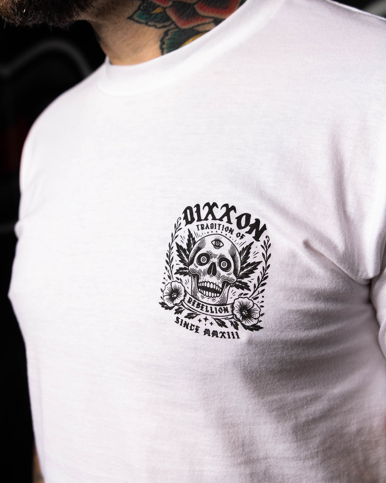 White Wormwood T-Shirt - Black - Dixxon Flannel Co.
