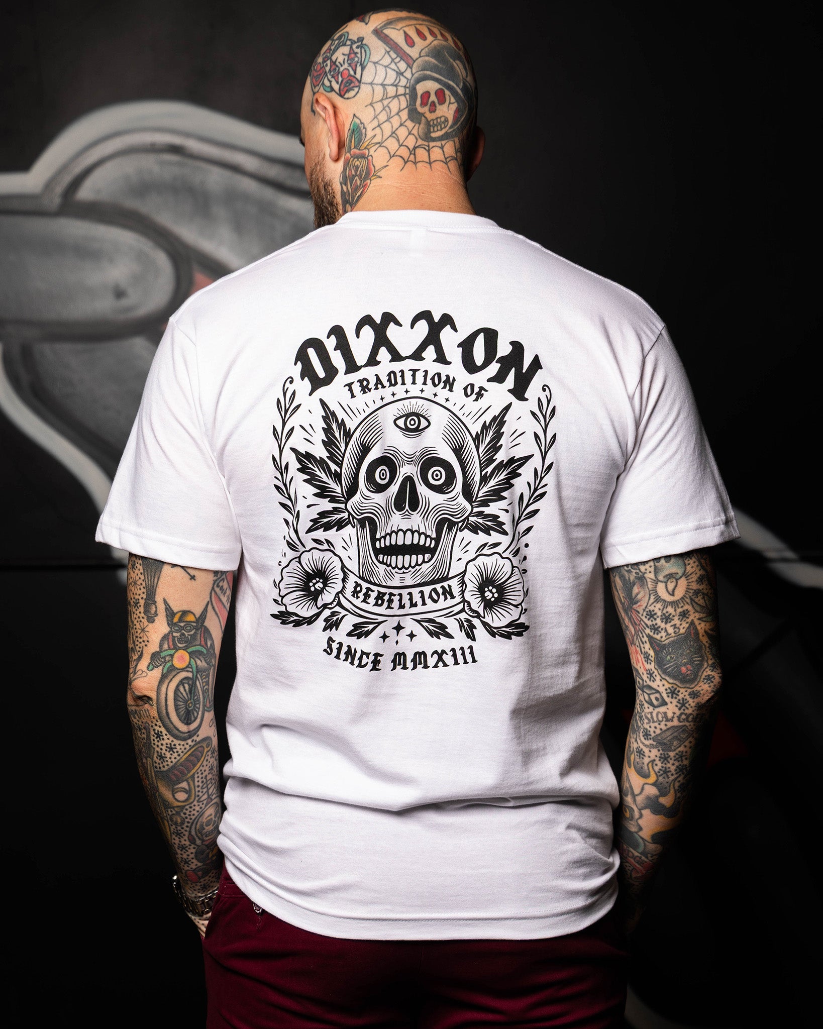 White Wormwood T-Shirt - Black - Dixxon Flannel Co.