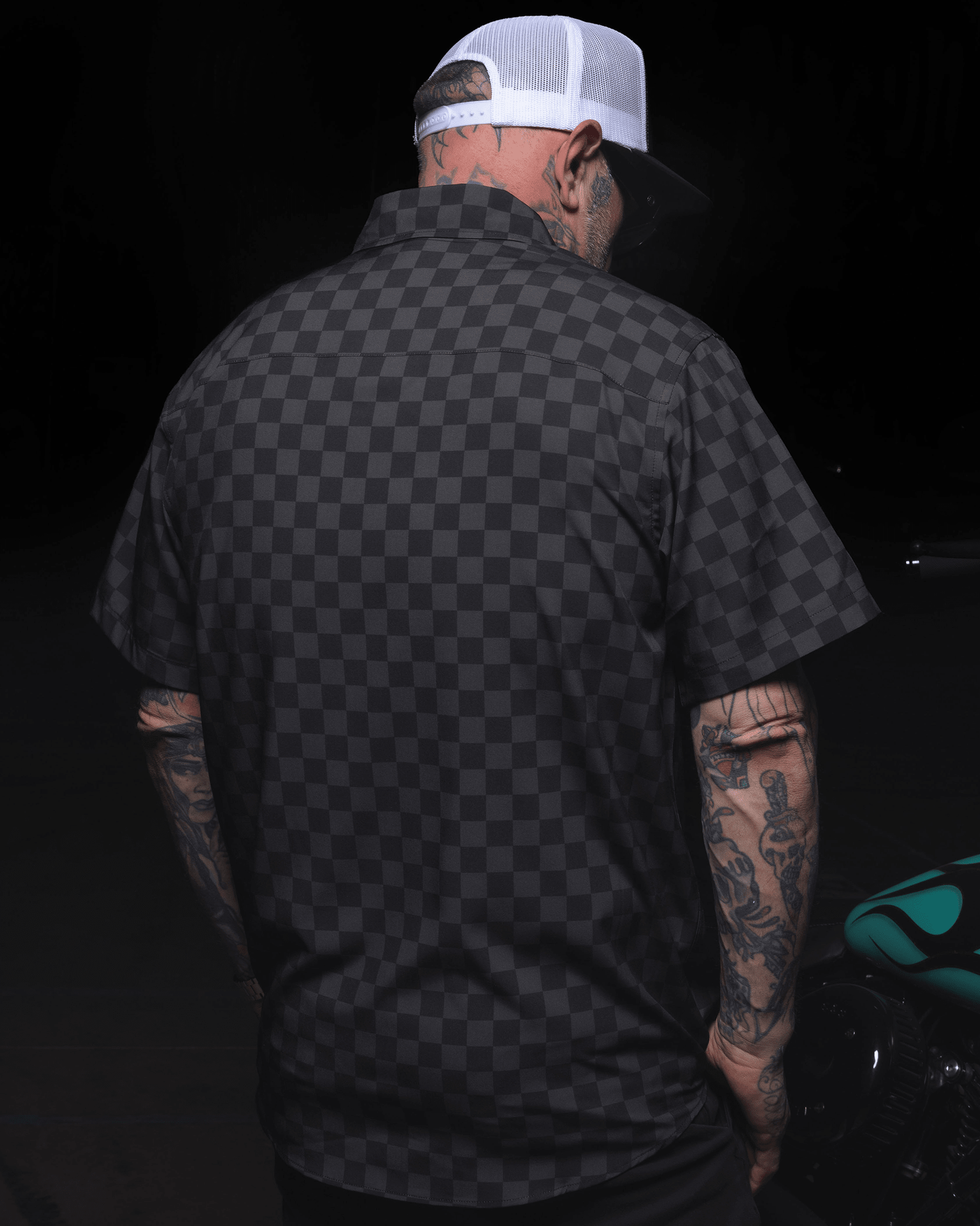 Winner's Circle Party Shirt - Black & Gray - Dixxon Flannel Co.
