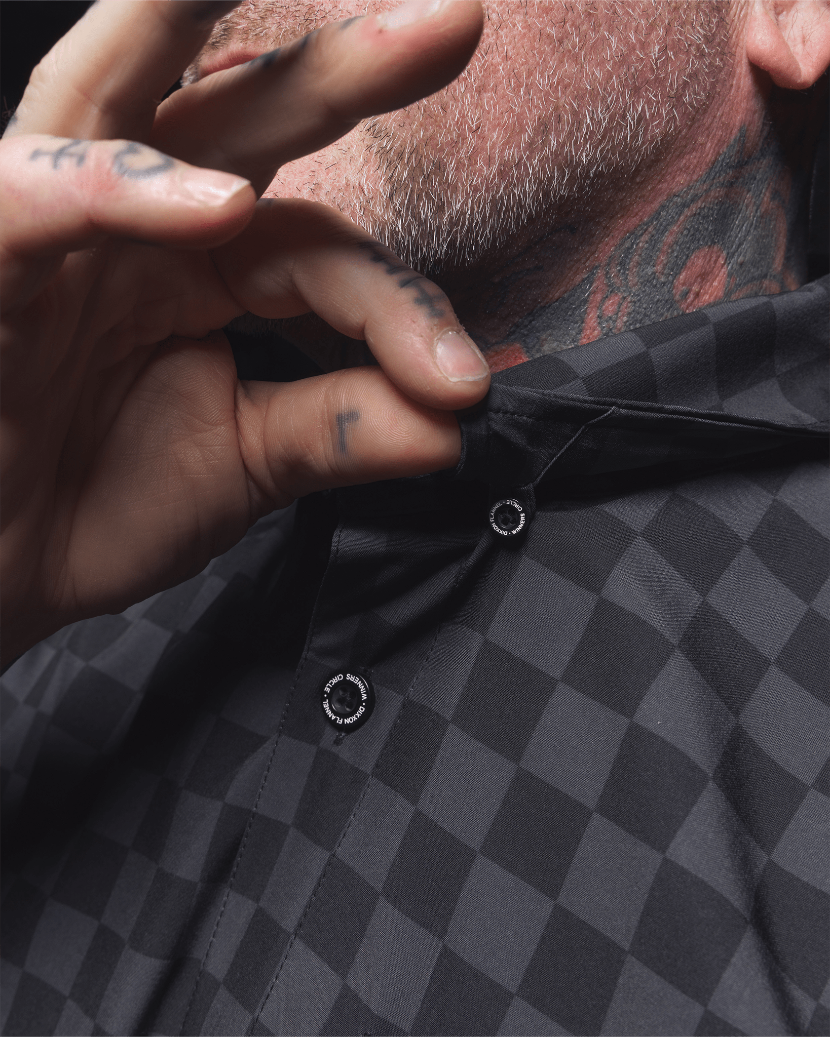 Winner's Circle Party Shirt - Black & Gray - Dixxon Flannel Co.