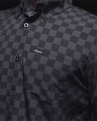 Winner's Circle Party Shirt - Black & Gray - Dixxon Flannel Co.