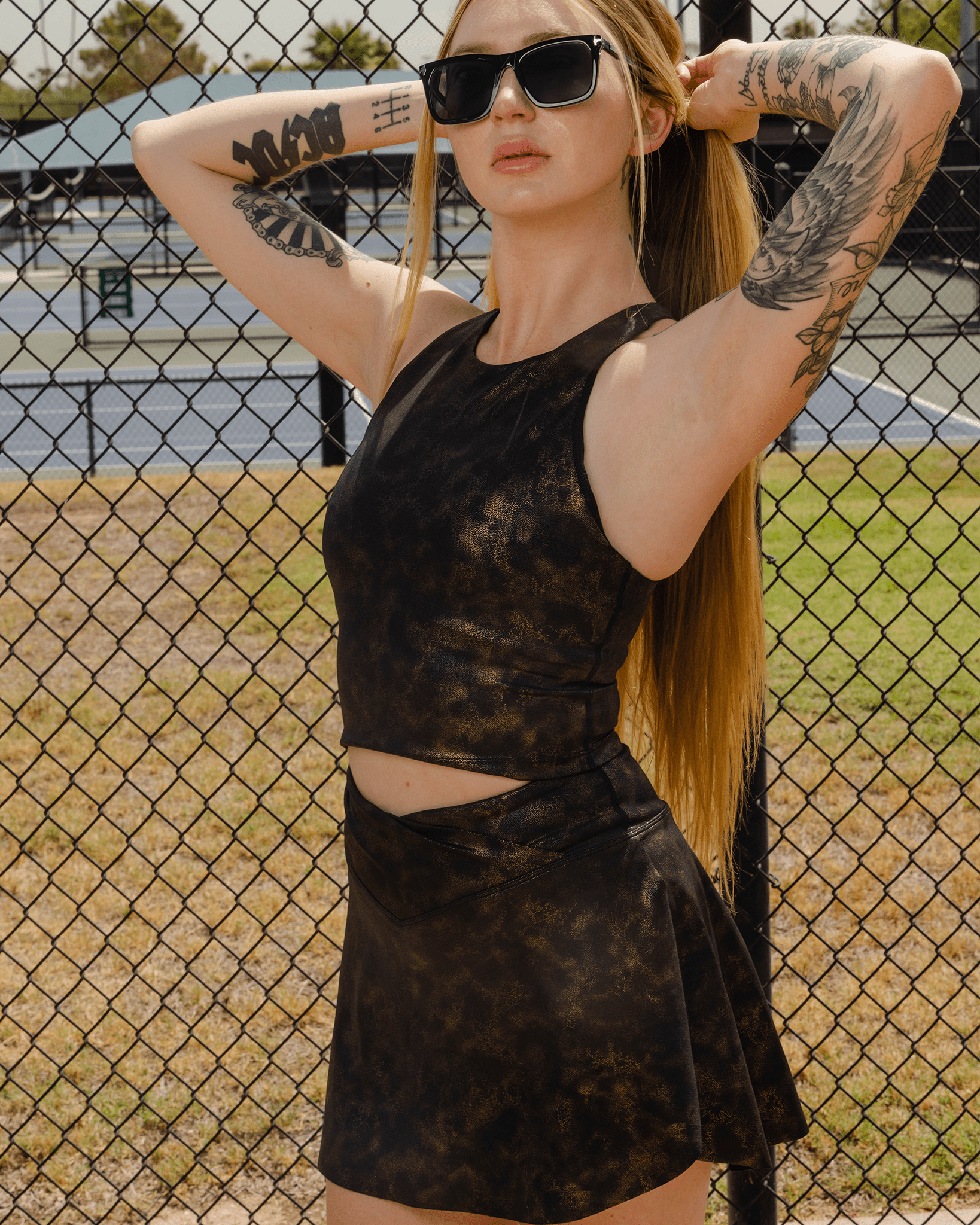 Women's 24K Gold Crop Top - Dixxon Flannel Co.