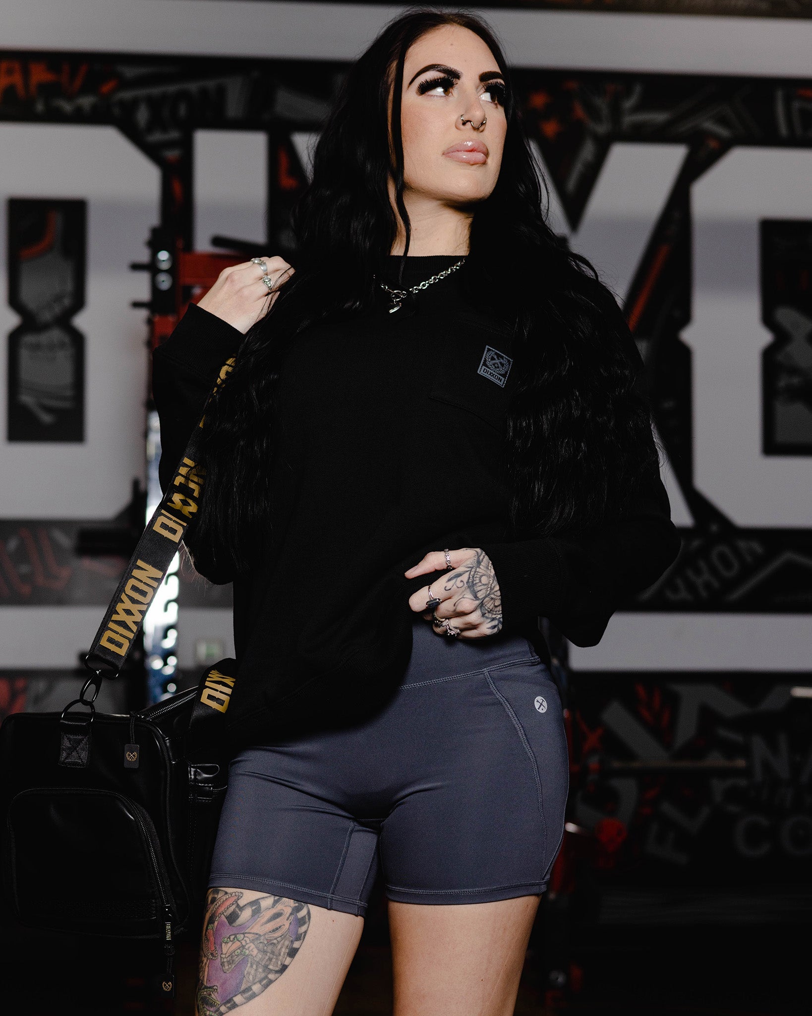 Women's 4" Biker Shorts - Charcoal - Dixxon Flannel Co.